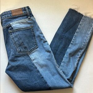 BDG Two-Tone Blue Jeans